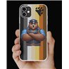Phone Cover - Bear Flag - Leather 2