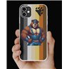 Phone Cover - Bear Flag - Leather 21