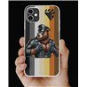 Phone Cover - Bear Flag - Leather 23