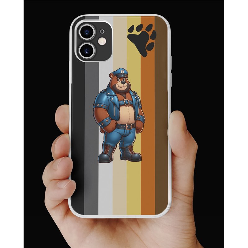 Phone Cover - Bear Flag - Leather 41 Phone Cover - Bear Flag - Leather 41