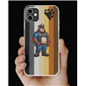 Phone Cover - Bear Flag - Leather 41