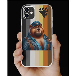 Phone Cover - Bear Flag - Leather 49