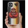 Phone Cover - Bear Flag - Leather 54