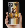 Phone Cover - Bear Flag - Leather 55
