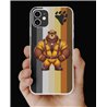 Phone Cover - Bear Flag - Leather 58