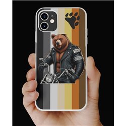 Phone Cover - Bear Flag - Leather 6