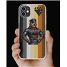 Phone Cover - Bear Flag - Leather 60