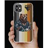 Phone Cover - Bear Flag - Leather 62