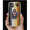 Phone Cover - Bear Flag - Leather 64