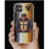 Phone Cover - Bear Flag - Leather 69