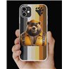Phone Cover - Bear Flag - Leather 71