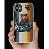 Phone Cover - Bear Flag - Leather 78