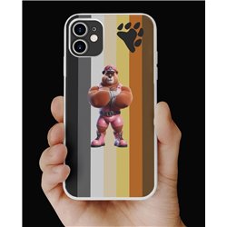 Phone Cover - Bear Flag - Leather 8