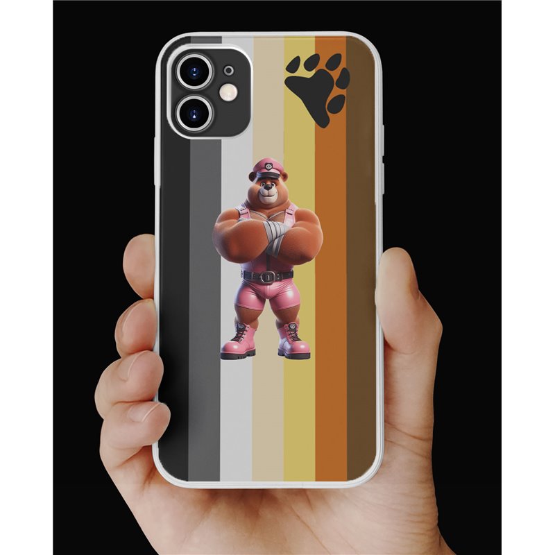 Phone Cover - Bear Flag - Leather 8 Phone Cover - Bear Flag - Leather 8