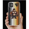 Phone Cover - Bear Flag - Leather 85