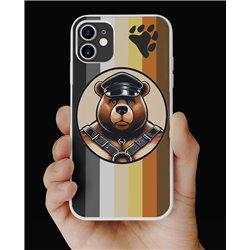 Phone Cover - Bear Flag - Leather 93