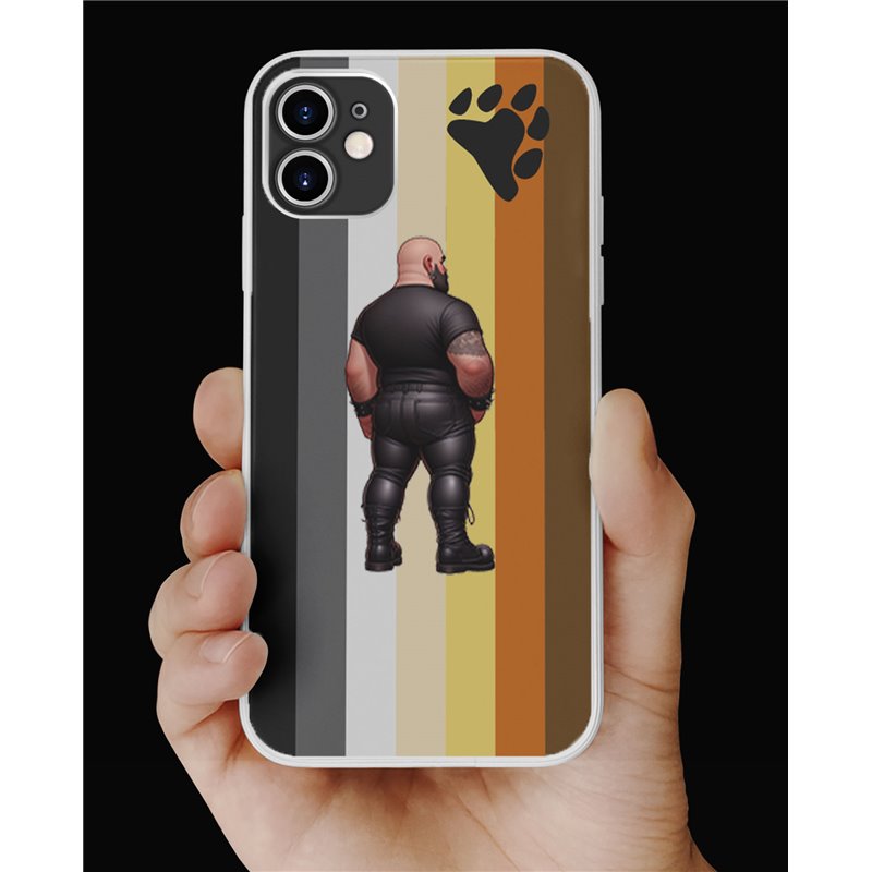 Phone Cover - Bear Flag - Leather Guy - 12 Phone Cover - Bear Flag - Leather Guy - 12