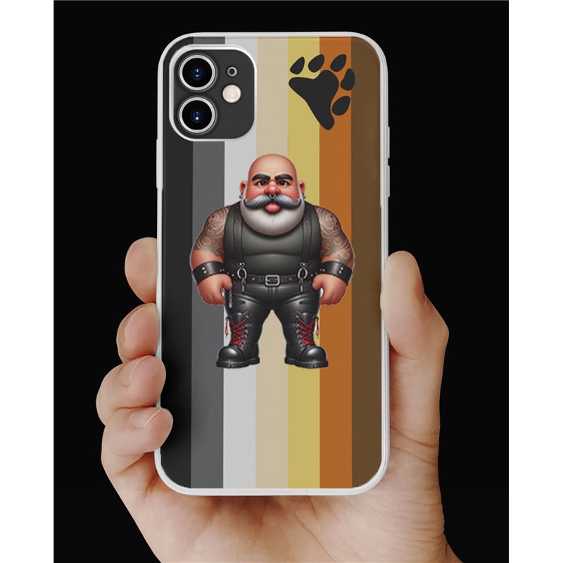 Phone Cover - Bear Flag - Leather Guy - 18 Phone Cover - Bear Flag - Leather Guy - 18