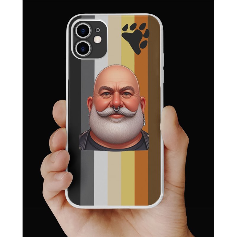 Phone Cover - Bear Flag - Leather Guy - 22 Phone Cover - Bear Flag - Leather Guy - 22