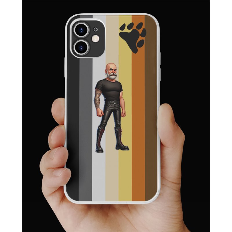 Phone Cover - Bear Flag - Leather Guy - 24 Phone Cover - Bear Flag - Leather Guy - 24