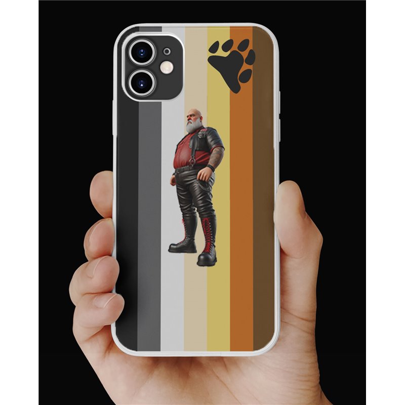 Phone Cover - Bear Flag - Leather Guy - 34