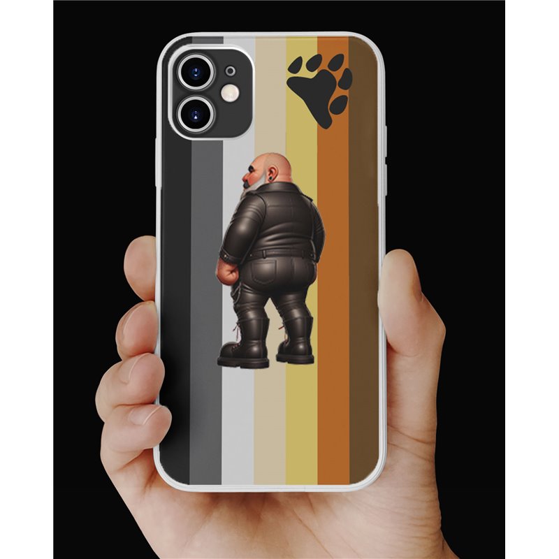 Phone Cover - Bear Flag - Leather Guy - 4