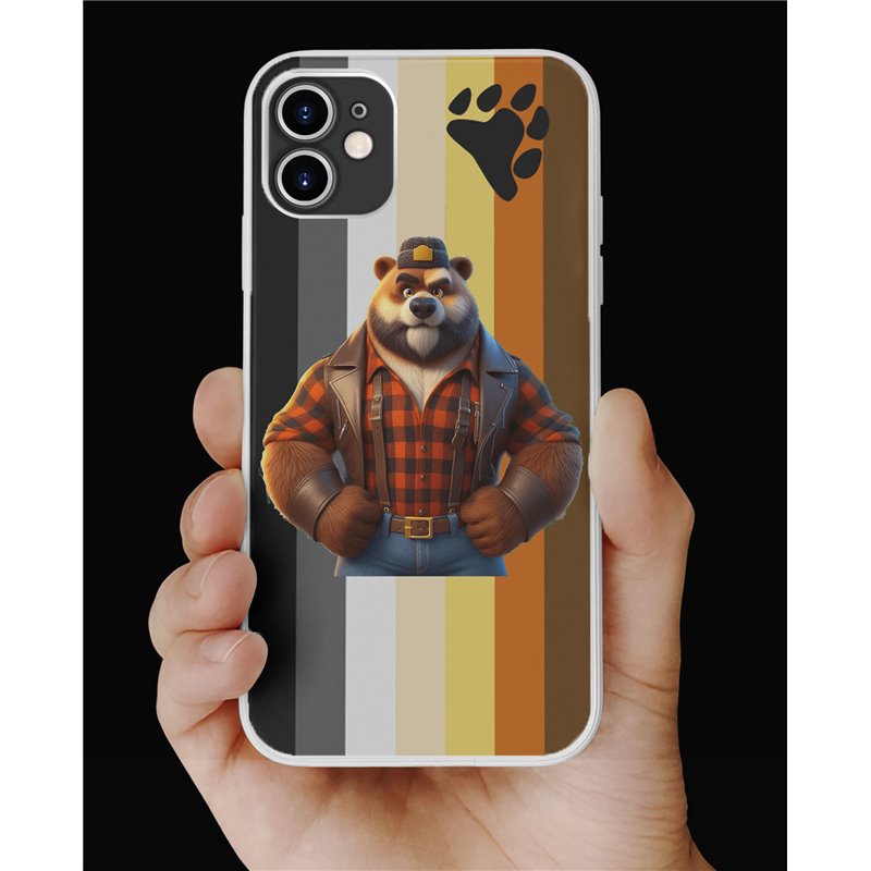 Phone Cover - Bear Flag - Lumberjack 3