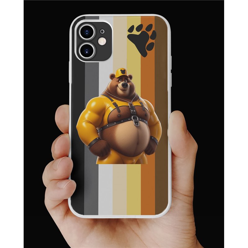 Phone Cover - Bear Flag - Rubber 10