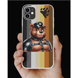 Phone Cover - Bear Flag - Rubber 15