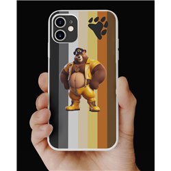 Phone Cover - Bear Flag - Rubber 19