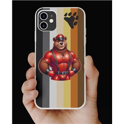 Phone Cover - Bear Flag - Rubber 21