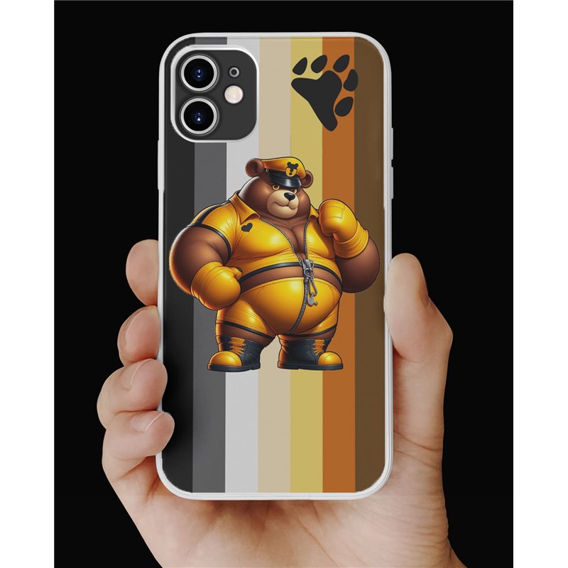 Phone Cover - Bear Flag - Rubber 22