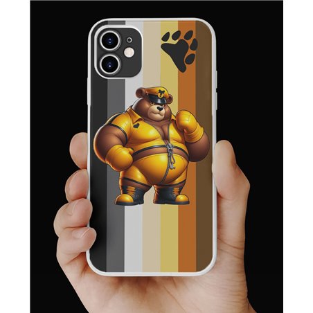 Phone Cover - Bear Flag - Rubber 22