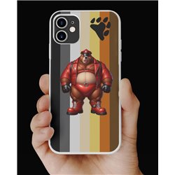 Phone Cover - Bear Flag - Rubber 23