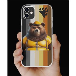 Phone Cover - Bear Flag - Rubber 3