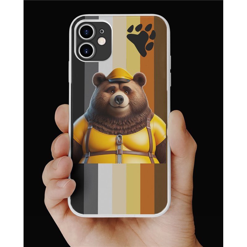 Phone Cover - Bear Flag - Rubber 3 Phone Cover - Bear Flag - Rubber 3