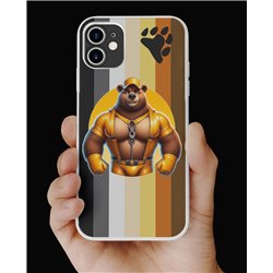 Phone Cover - Bear Flag - Rubber 4