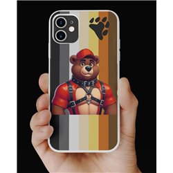 Phone Cover - Bear Flag - Rubber 5