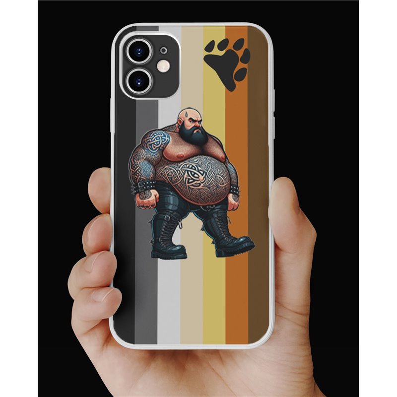 Phone Cover - Bear Flag - Tattoo Guy - 18
