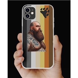 Phone Cover - Bear Flag - Tattoo Guy - 21