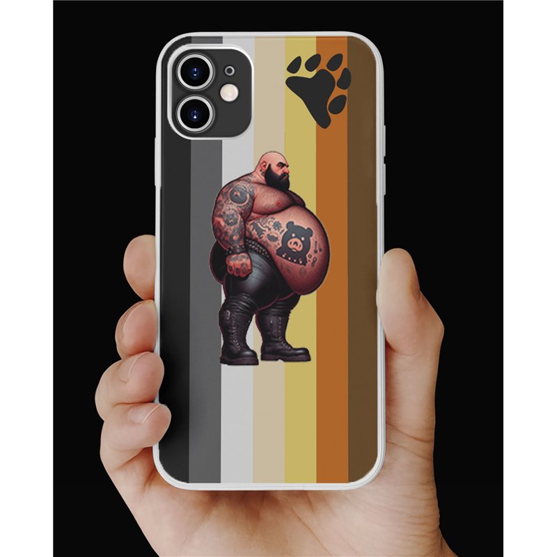 Phone Cover - Bear Flag - Tattoo Guy - 28