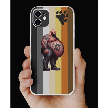 Phone Cover - Bear Flag - Tattoo Guy - 28