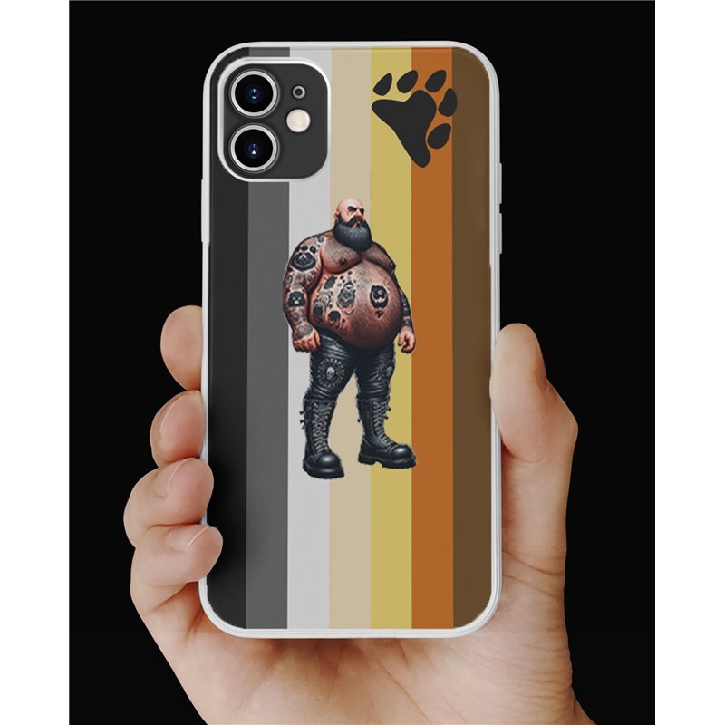 Phone Cover - Bear Flag - Tattoo Guy - 32