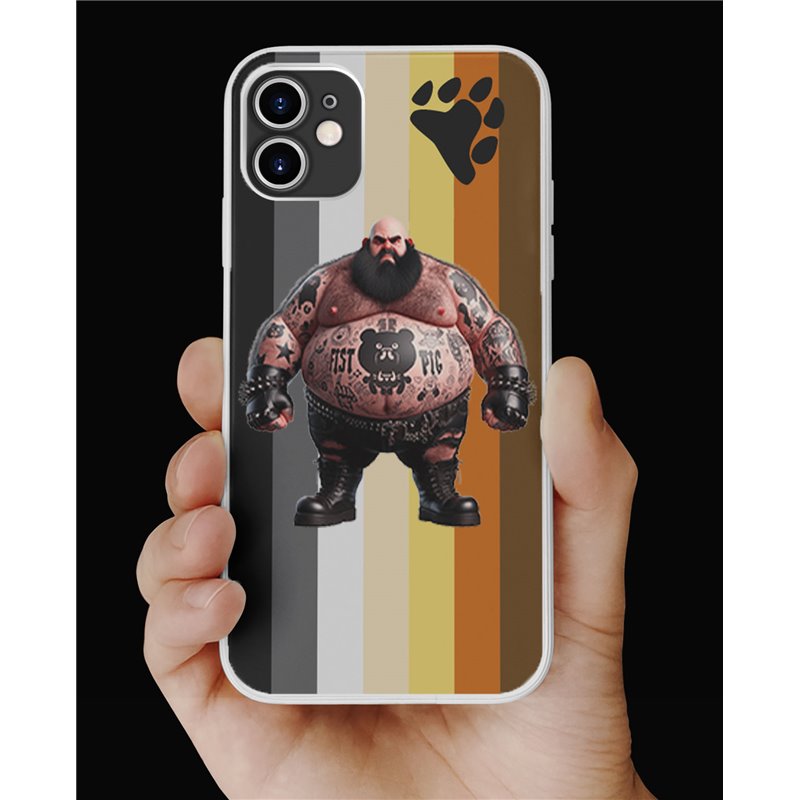 Phone Cover - Bear Flag - Tattoo Guy - 37