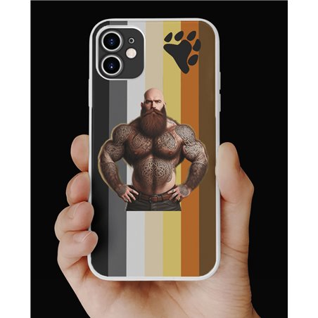 Phone Cover - Bear Flag - Tattoo Guy - 49