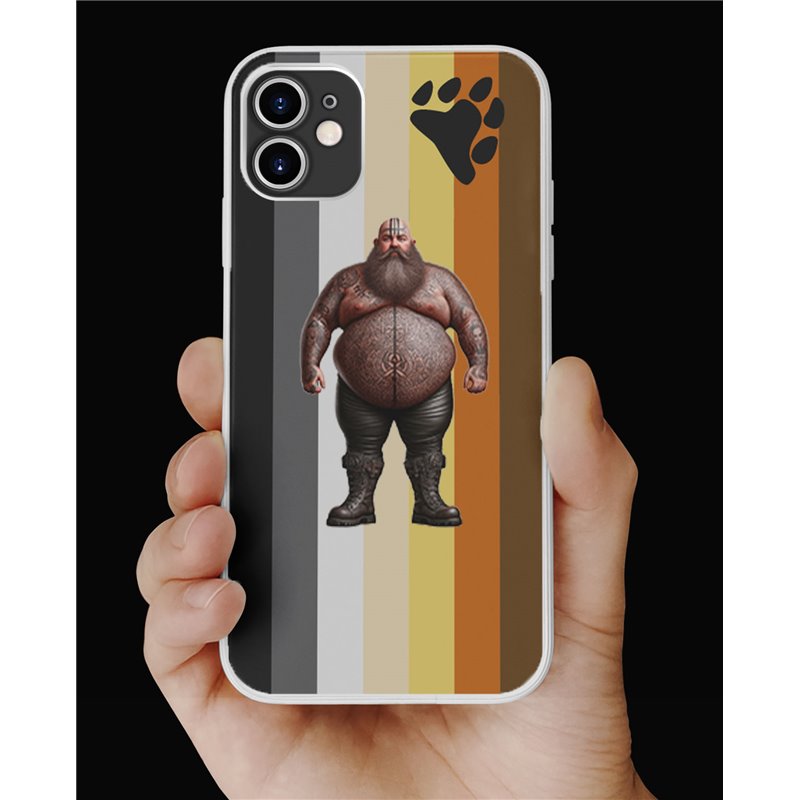 Phone Cover - Bear Flag - Tattoo Guy - 53