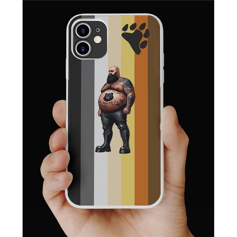 Phone Cover - Bear Flag - Tattoo Guy - 54