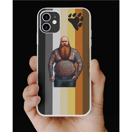 Phone Cover - Bear Flag - Tattoo Guy - 6