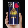 Phone Cover - Leather Flag - Construction 12