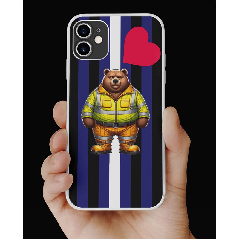 Phone Cover - Leather Flag - Construction 7